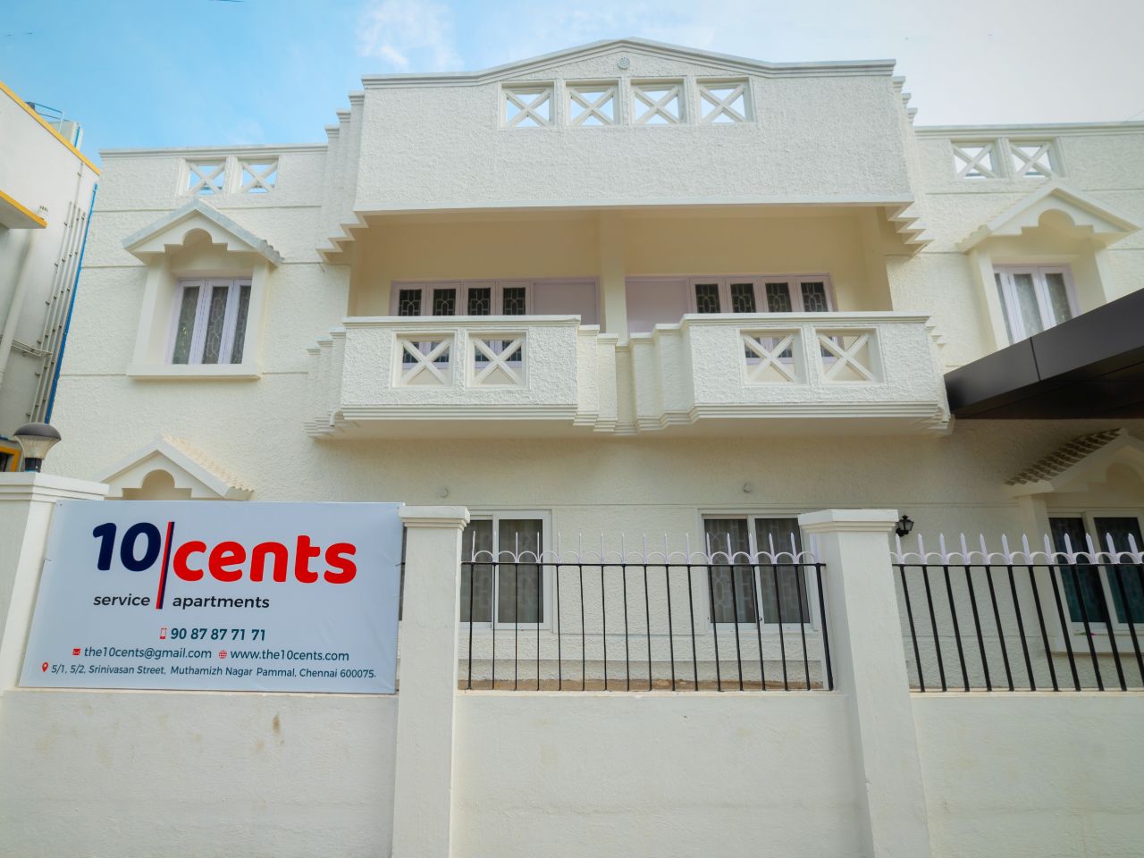 10 Cents Serviced Apartments in Chennai